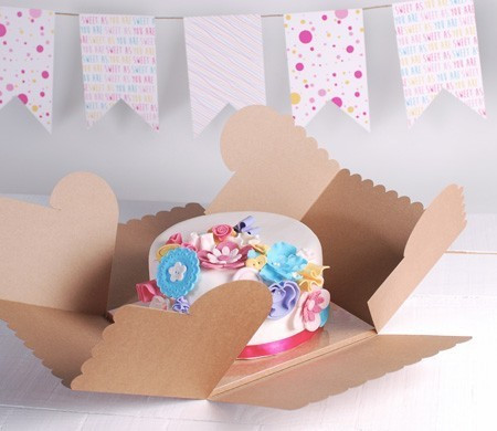 Boîte pour Gâteaux Décorés