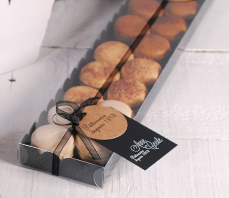 Caja Alargada para Macarons Caja Alargada para Macarons