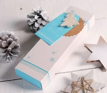 Printed box for Christmas