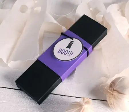 Elongated box for Halloween...