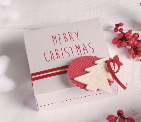Small Square Box For Christmas | SelfPackaging