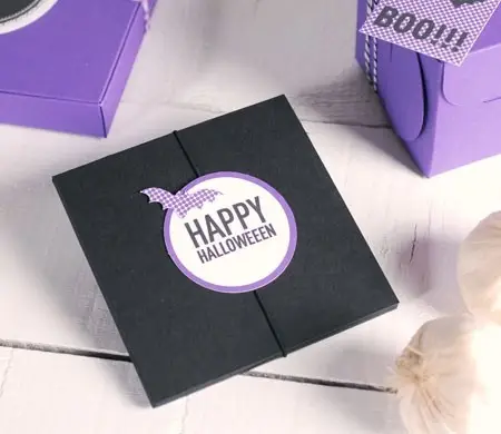Gift box for Halloween...