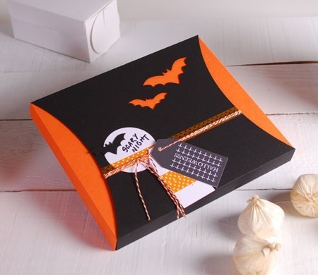 Scatola con fascia per Halloween