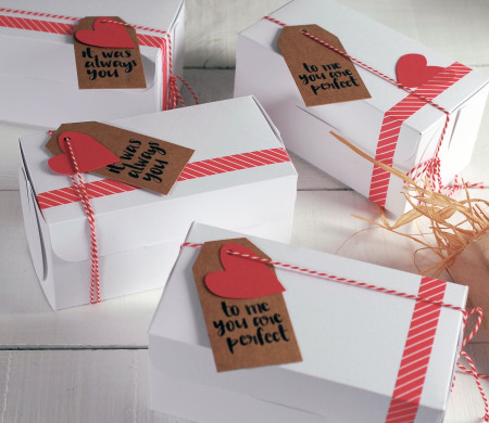 Incantevole scatola regalo per San Valentino
