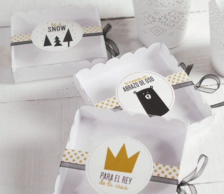 Petite Boîte Cadeaux Bijoux pour Noël