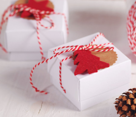 Boîte Vermicelles pour cadeaux de Noël Boîte Vermicelles pour cadeaux de Noël