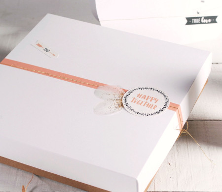 Geschenkbox mit Deckel für...