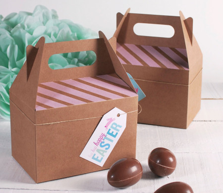 Boîte pour Pique-Nique Décorée pour Pâques