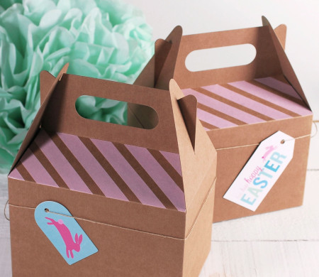 Boîte pour Pique-Nique Décorée pour Pâques