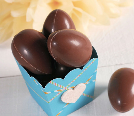 Petite Boîte pour Œufs en Chocolat