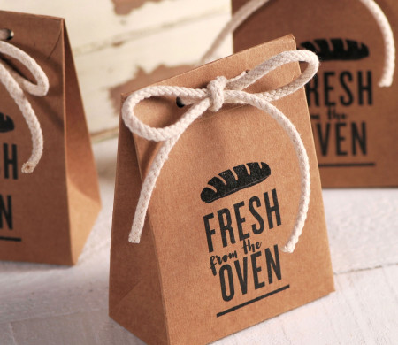 Printed gift bag
