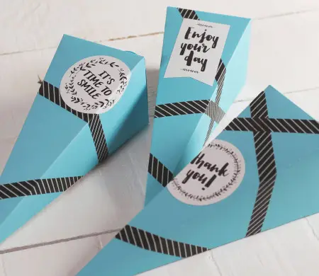 Boîte Cône pour Fêtes | Packaging Événements | SelfPackaging