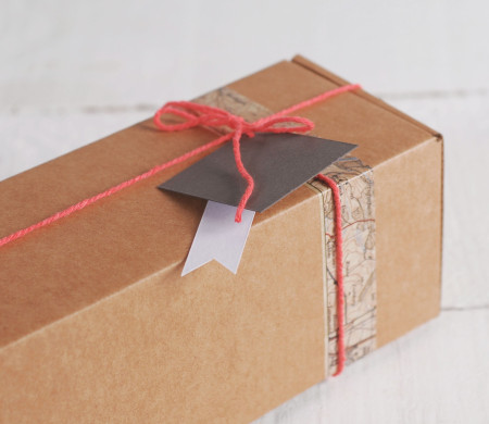 Decorated shipping box | Shop online