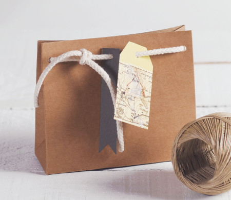 Kleine Kraft-Geschenktüte...
