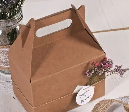 Boîte pique-nique décorée