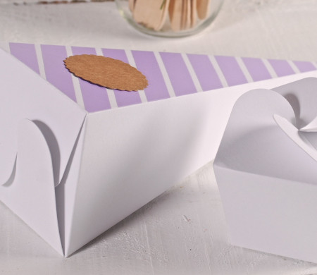 Decorated Cardboard Cone | Wedding and Event Packaging