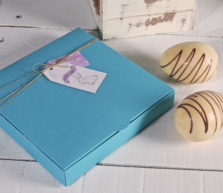 Square box for chocolates