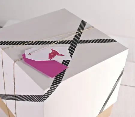 Caja sorpresa decorada