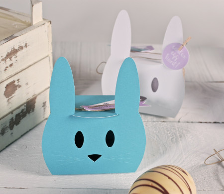 Hasenbox für Kinderfeste und Süßigkeiten