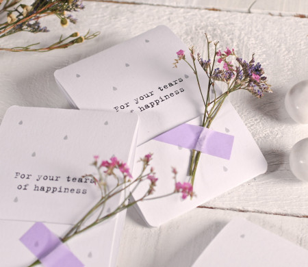 Petite Boîte pour Mouchoir pour Mariages ou Célébrations Petite Boîte pour Mouchoir pour Mariages ou Célébrations