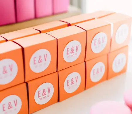 Detalle de boda para un...