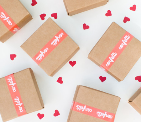 Scatola Matrimonio Coriandoli | Packaging Eventi | SelfPackaging