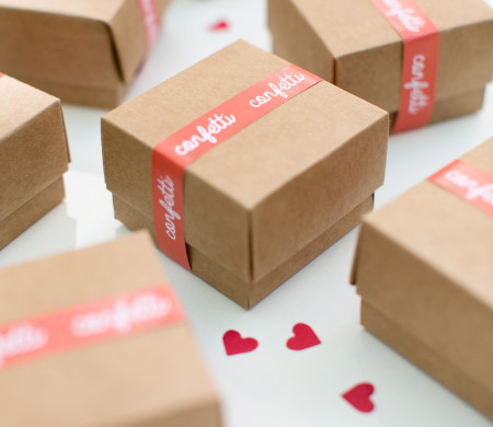 Scatola Matrimonio Coriandoli | Packaging Eventi | SelfPackaging