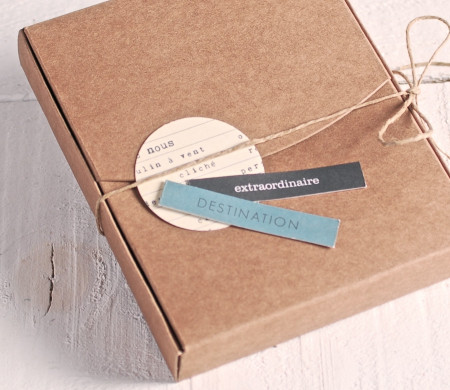 Decorated Polaroid Photo Box | Custom Packaging