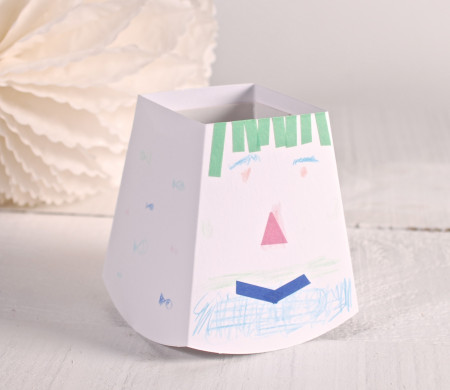 Stiftehalter für Kinder zum Dekorieren | DIY-Bastelidee