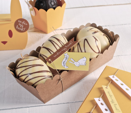 Barquilla Decorada para Pascua