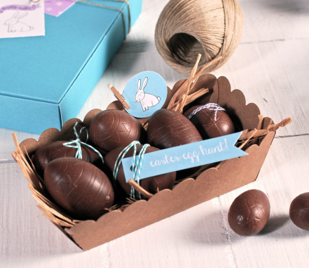 Barquilla de Cartón para Huevos de Chocolate Barquilla de Cartón para Huevos de Chocolate