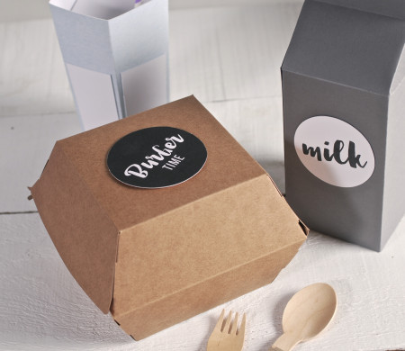Caja de Hamburguesas para Regalo Caja de Hamburguesas para Regalo