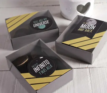 Caja para dulces decorada...