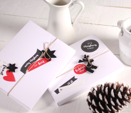 Scatola di Natale per Regalare Foto