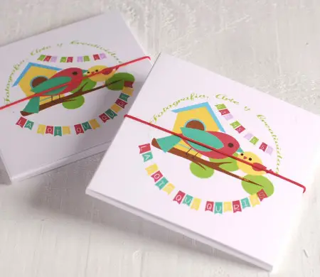 Gift box for baby photos