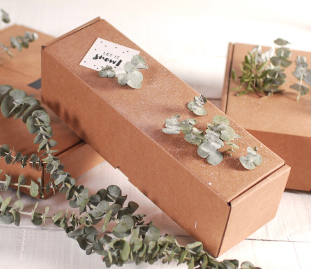 Caja para Envíos Navideña