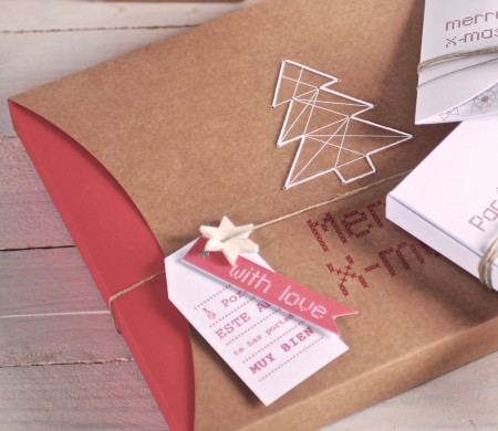 Scatola Regalo Merry Christmas | Packaging Natale | SelfPackaging