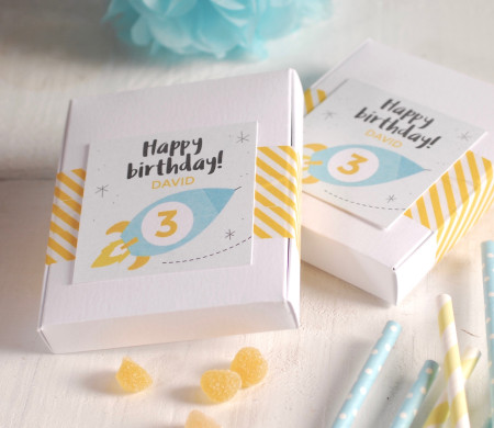 Geburtstagsbox | Kinder Packaging Personalisiert | SelfPackaging