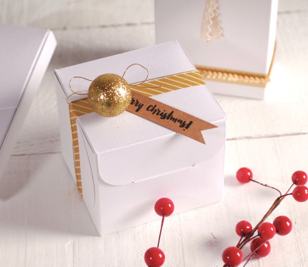 Square Christmas Box