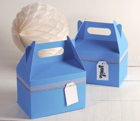 Caja Picnic Azul a Cuadros Caja Picnic Azul a Cuadros