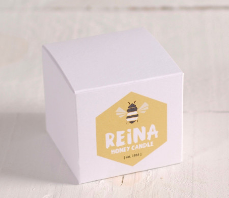 Scatola quadrata personalizzata con logo | Brand