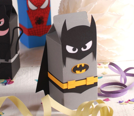 Scatola Batman per Regali o da Decorare