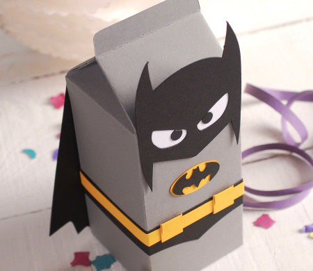 Batman Geschenkbox | Verpackung für Kinderpartys