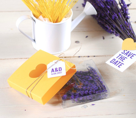 Cajita para Detalles de Boda ¡Con Mucho Amor!