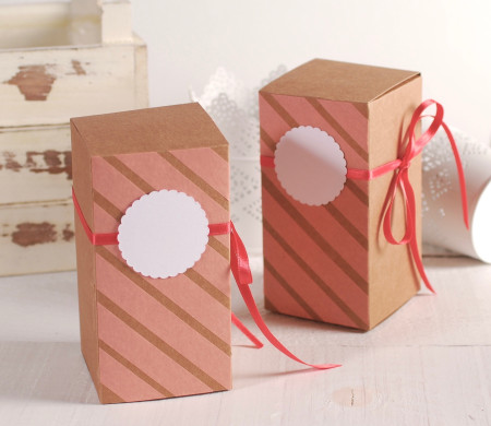 Coral Pink Gift Box