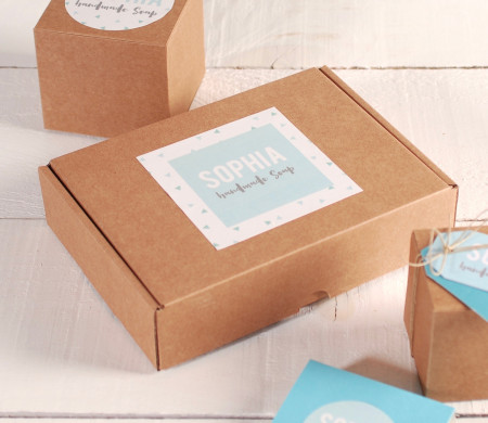 Petite Boîte pour Produits Artisanaux
