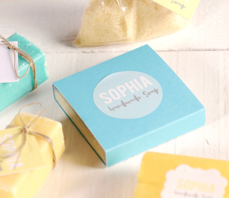 Box for scented salts