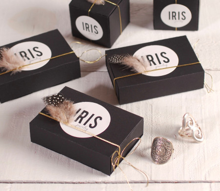 Schmuckbox Schwarz | Elegantes Packaging | SelfPackaging