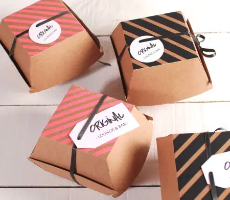 Burger-Box für kleine...