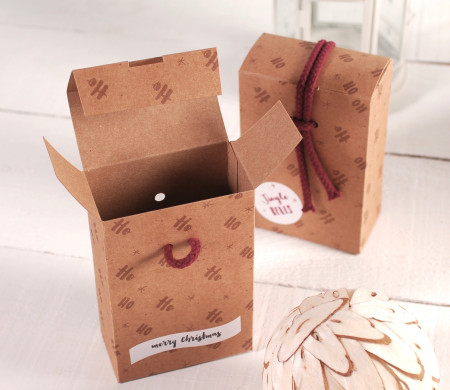 Cajita Navideña con Cordón ¡Packaging para Navidad! Cajita Navideña con Cordón ¡Packaging para Navidad!